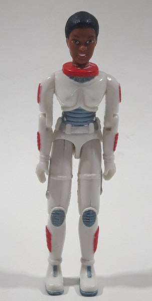 1999 Lanard Wow Action Girls Astronaut Simone Johnson 4" Tall Toy Action Figure