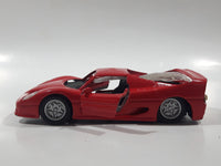 Maisto Ferrari F50 Red 1/39 Scale Pull Back Die Cast Toy Car Vehicle with Opening Doors