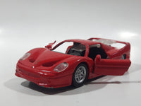 Maisto Ferrari F50 Red 1/39 Scale Pull Back Die Cast Toy Car Vehicle with Opening Doors
