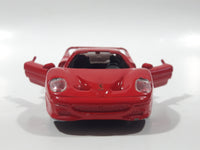 Maisto Ferrari F50 Red 1/39 Scale Pull Back Die Cast Toy Car Vehicle with Opening Doors