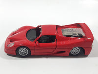 Maisto Ferrari F50 Red 1/39 Scale Pull Back Die Cast Toy Car Vehicle with Opening Doors