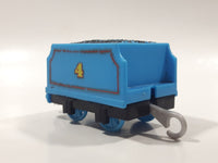 2013 Gullane Thomas and Friends Blue Coal Tender #4 Plastic Toy Train Car Vehicle