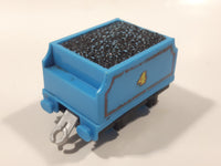 2013 Gullane Thomas and Friends Blue Coal Tender #4 Plastic Toy Train Car Vehicle