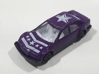 Greenbrier Sedan Purple Die Cast Toy Car Vehicle Cracked Windshield