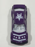 Greenbrier Sedan Purple Die Cast Toy Car Vehicle Cracked Windshield