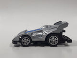 Unknown Brand Super #4 Silver Pull Back Die Cast Toy Car Vehicle