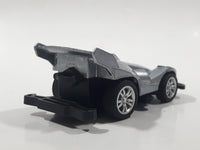 Unknown Brand Super #4 Silver Pull Back Die Cast Toy Car Vehicle
