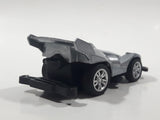 Unknown Brand Super #4 Silver Pull Back Die Cast Toy Car Vehicle