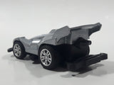 Unknown Brand Super #4 Silver Pull Back Die Cast Toy Car Vehicle