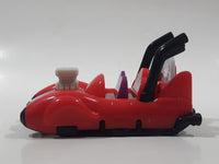 2022 McDonald's UCS Minions the rise of Gru Vicious Six Flying Car Red Plastic Toy Car Vehicle