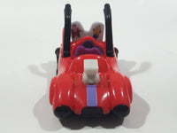 2022 McDonald's UCS Minions the rise of Gru Vicious Six Flying Car Red Plastic Toy Car Vehicle