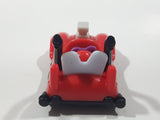 2022 McDonald's UCS Minions the rise of Gru Vicious Six Flying Car Red Plastic Toy Car Vehicle