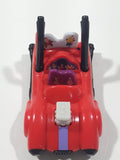 2022 McDonald's UCS Minions the rise of Gru Vicious Six Flying Car Red Plastic Toy Car Vehicle