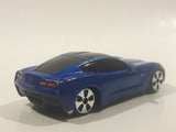 Maisto 2014 Corvette Stingray Blue Die Cast Toy Car Vehicle