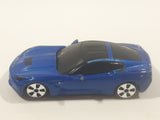Maisto 2014 Corvette Stingray Blue Die Cast Toy Car Vehicle