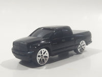 Maisto 2002 Dodge Ram 1500 Quad Cab Truck Black Die Cast Toy Car Vehicle