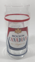 Molson Canadian Lager Beer Biere 6 1/2" Tall Glass Cup
