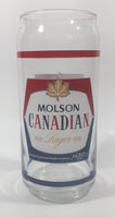 Molson Canadian Lager Beer Biere 6 1/2" Tall Glass Cup