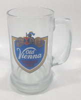 Vintage Old Vienna Lager Beer Biere 5 1/2" Tall Glass Mug