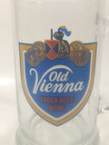 Vintage Old Vienna Lager Beer Biere 5 1/2" Tall Glass Mug