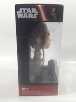 Funko Star Wars The Force Awakens Rey 5 1/2" Tall Vinyl Bobble Head New in Box