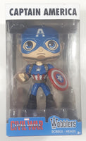 Funko Wobblers Marvel Captain America Civil War 5 3/4" Tall Vinyl Bobble Head New in Box