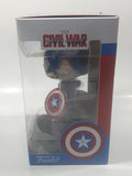 Funko Wobblers Marvel Captain America Civil War 5 3/4" Tall Vinyl Bobble Head New in Box