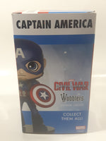 Funko Wobblers Marvel Captain America Civil War 5 3/4" Tall Vinyl Bobble Head New in Box