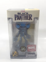 Funko Wobblers Marvel Avengers Black Panther Limited Glow Chase Edition Exclusive Marvel Collector Corps 5 3/4" Tall Vinyl Bobble Head New in Box