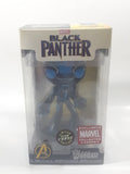 Funko Wobblers Marvel Avengers Black Panther Limited Glow Chase Edition Exclusive Marvel Collector Corps 5 3/4" Tall Vinyl Bobble Head New in Box