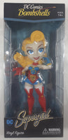 2017 Cryptozoic DC Comics Bombshells Supergirl 7 1/2" Tall Vinyl Figure New in Box