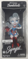 2017 Cryptozoic DC Comics Bombshells Exclusive Noir Edition Supergirl 7 1/2" Tall Vinyl Figure New in Box