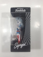 2017 Cryptozoic DC Comics Bombshells Exclusive Noir Edition Supergirl 7 1/2" Tall Vinyl Figure New in Box