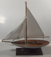 Sail Boat 12" Long Wood Ship Model