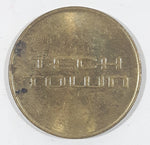 Vintage Famous Players Tech Town Gaming Game Token Metal Coin