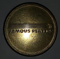 Vintage Famous Players Tech Town Gaming Game Token Metal Coin