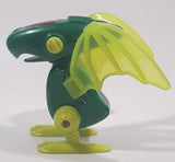 2002 McDonald's Sega Toys Tiger Electronics Robo-Chi Green Pterodactyl 3 1/2" Tall Toy Action Figure