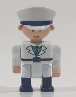 K'Nex Captain Airline Pilot 2 1/4" Tall Toy Action Figure