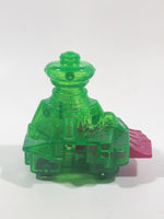 2002 Wendy's Kids Meal Oldemark Bots Green Bot 3 1/4" Long Toy Vehicle