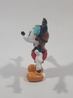 Just Toys Disney BendEms Mickey Mouse The Mail Pilot 2 7/8" Tall Bendable Rubber Toy Figure