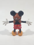 Just Toys Disney BendEms Mickey Mouse The Mail Pilot 2 7/8" Tall Bendable Rubber Toy Figure