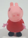 Peppa Pig Mummy Pig 2" Tall Plastic and Rubber Toy Figure