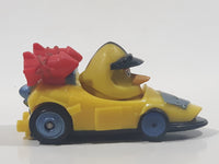 2009-2013 Rovio Angry Birds Go! TelePods Chuck's Mega Rocket Yellow Toy Car Vehicle #A6028