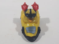 2009-2013 Rovio Angry Birds Go! TelePods Chuck's Mega Rocket Yellow Toy Car Vehicle #A6028