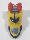 2009-2013 Rovio Angry Birds Go! TelePods Chuck's Mega Rocket Yellow Toy Car Vehicle #A6028