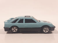 Unknown Brand Top Racing Light Blue Die Cast Toy Car Vehicle
