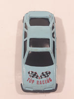 Unknown Brand Top Racing Light Blue Die Cast Toy Car Vehicle