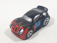 2009 Spin Master #33 Black with Flames Die Cast Toy Car Vehicle