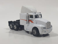 Maisto U-HAUL Semi Tractor Truck White Die Cast Toy Car Vehicle