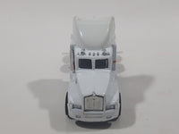 Maisto U-HAUL Semi Tractor Truck White Die Cast Toy Car Vehicle